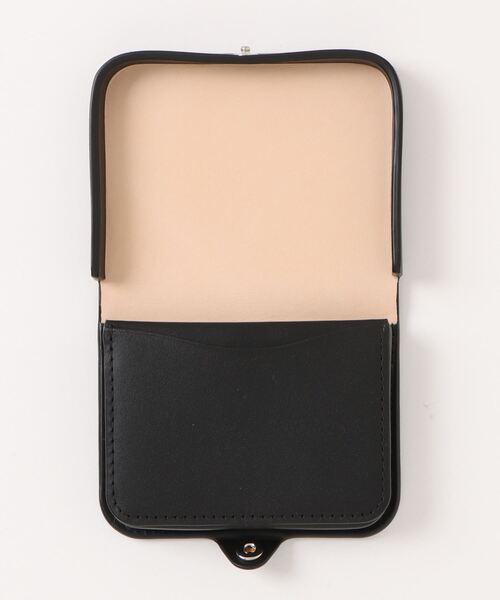 A.P.C.（アーペーセー）の「PORTE-MONNAIE JOSH（財布・メンズ・ブラック/チャコールグレー・ONESIZE）」の4枚目の写真