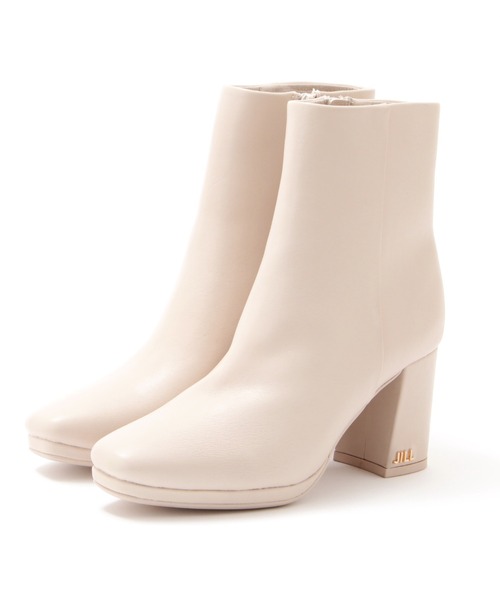 JILL by JILL STUART（ジルバイジルスチュアート）の「◇ロゴミディブーツ（ブーツ・レディース・ベージュ/ブラック・LARGE/MEDIUM/SMALL）」の12枚目の写真