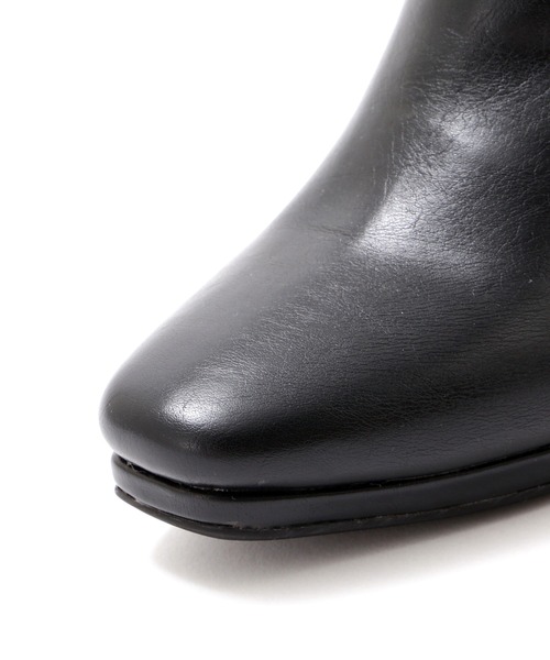 JILL by JILL STUART（ジルバイジルスチュアート）の「◇ロゴミディブーツ（ブーツ・レディース・ベージュ/ブラック・LARGE/MEDIUM/SMALL）」の7枚目の写真