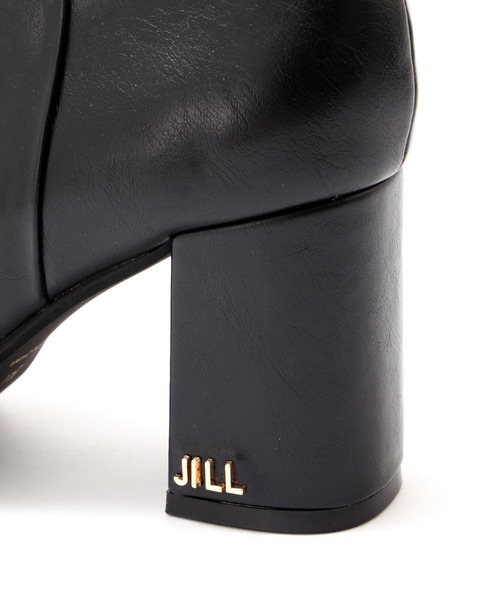 JILL by JILL STUART（ジルバイジルスチュアート）の「◇ロゴミディブーツ（ブーツ・レディース・ベージュ/ブラック・LARGE/MEDIUM/SMALL）」の6枚目の写真