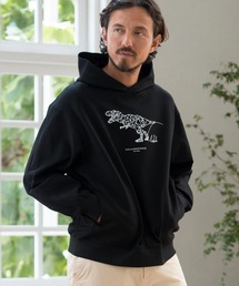 CALL&RESPONSE | mpa3524-ティラノサウルス-プリントパーカー-ダンボールニット(パーカー)