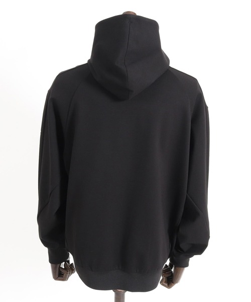 CALL&RESPONSE（コールアンドレスポンス）の「mpa3524-ティラノサウルス-プリントパーカー-ダンボールニット（パーカー・メンズ・ブラック/ホワイト・2/4/5）」の15枚目の写真