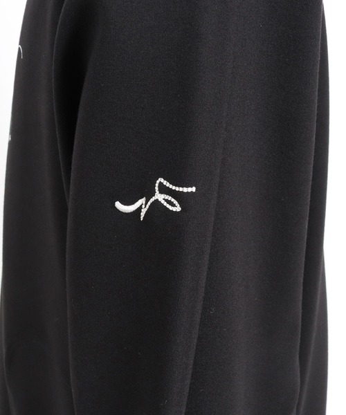 CALL&RESPONSE（コールアンドレスポンス）の「mpa3524-ティラノサウルス-プリントパーカー-ダンボールニット（パーカー・メンズ・ブラック/ホワイト・2/4/5）」の16枚目の写真