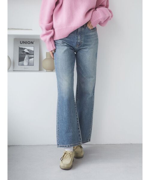 Ungrid（アングリッド）の「ハイウエストフレアデニム（デニムパンツ・レディース・ブルー・24inch/25inch/26inch）」の15枚目の写真