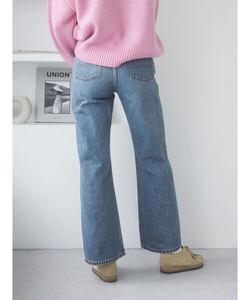 Ungrid（アングリッド）の「ハイウエストフレアデニム（デニムパンツ・レディース・ブルー・24inch/25inch/26inch）」の17枚目の写真