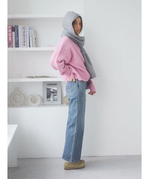 Ungrid（アングリッド）の「ハイウエストフレアデニム（デニムパンツ・レディース・ブルー・24inch/25inch/26inch）」の20枚目の写真