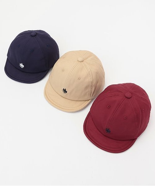 petit main（プティマイン）の「【POLO BCS】刺繍キャップ（キッズサイズ）（キャップ・キッズ・ネイビー/ベージュ/レッド・54cm/52cm/50cm）」の6枚目の写真
