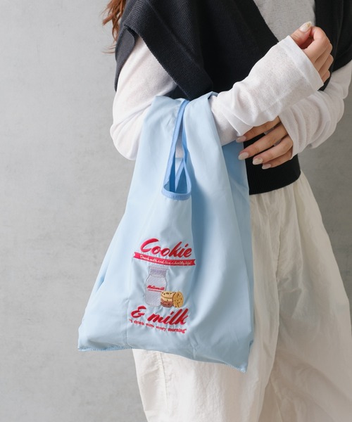 BIRTHDAY BAR（バースデイバー）の「リトルモカコンパクトマルシェバッグ（エコバッグ/サブバッグ・レディース・その他1/その他2/その他3・フリー）」の2枚目の写真