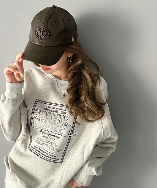 Java（ジャバ）の「《Javaジャバコラボ》インパクトを与える主役キャップ。フェイクレザーサイドロゴスタッズキャップ（キャップ・レディース・アイボリー/ブラック/ブラウン・ONE SIZE）」の5枚目の写真