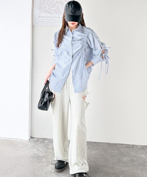 Java（ジャバ）の「《Javaジャバコラボ》インパクトを与える主役キャップ。フェイクレザーサイドロゴスタッズキャップ（キャップ・レディース・アイボリー/ブラック/ブラウン・ONE SIZE）」の19枚目の写真