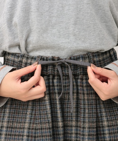 ガンクラブチェックコクーンパンツ（その他パンツ）｜チチカカ（チチカカ）