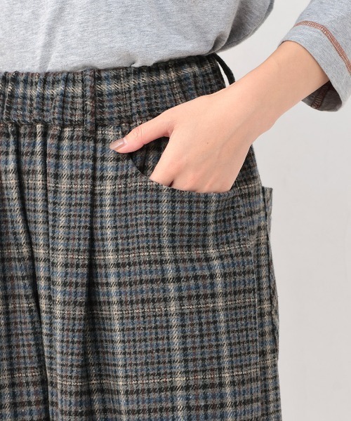 ガンクラブチェックコクーンパンツ（その他パンツ）｜チチカカ（チチカカ）