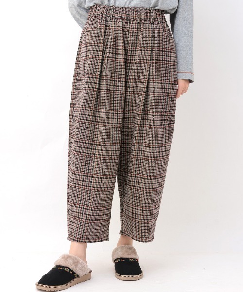 ガンクラブチェックコクーンパンツ（その他パンツ）｜チチカカ（チチカカ）
