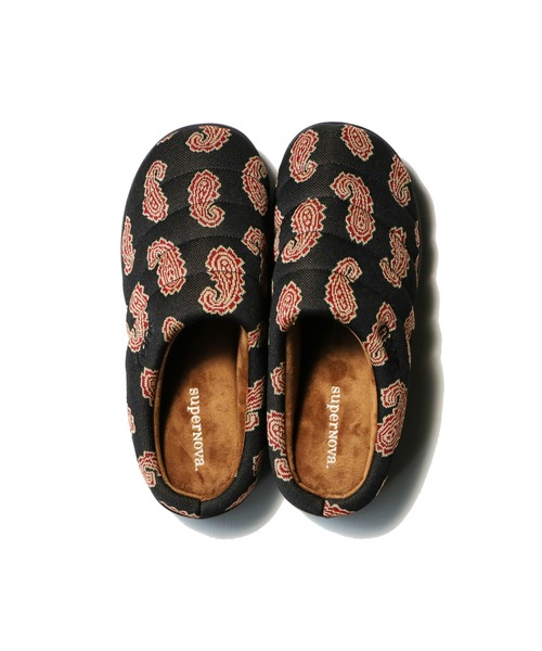 SUBU supernova サボサンダル ダークグレー SUBU x superNova. - Bandana Jacquard - black - 乱痴気LANTIKI