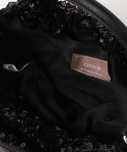 fredy emue（フレディエミュ）の「スパンコール丸手2WAYバッグ（ショルダーバッグ・レディース・ネイビー/ブラック・FREE）」の21枚目の写真