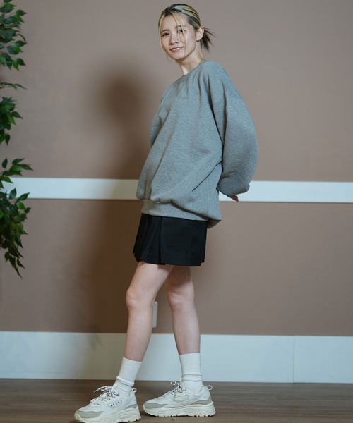 ムラサキスポーツ(ムラサキスポーツ)の「RIKKA FEMME/リッカファム トレーナー RF24FW20(スウェット・レディース・ダークグレー/アイボリー・FREE)」の14枚目の写真