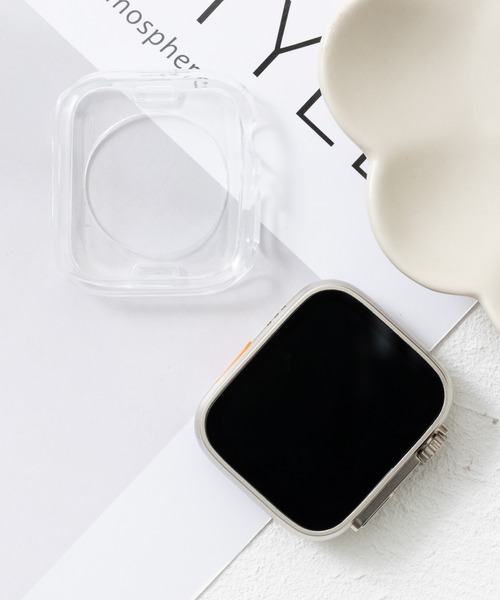emonique(エモニーク)の「スマートウォッチケース Apple Watch ケース【41/45mm対応】(デジタル腕時計・レディース・ピンクゴールド/ゴールド/クリア/ブルー/シルバー/グレー/ブラック/ピンク/レッド・45/41)」の9枚目の写真