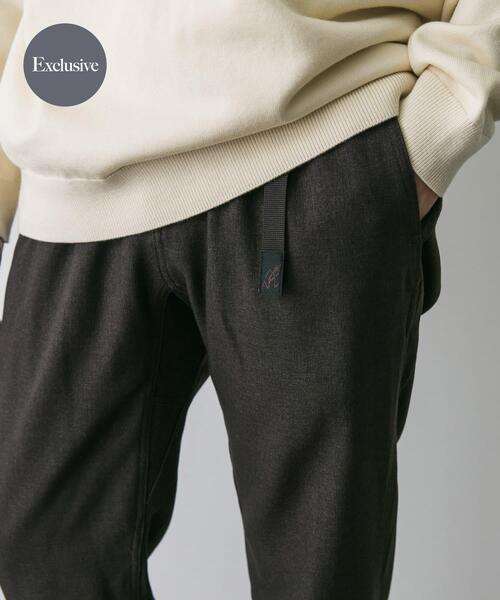 Gramicci（グラミチ）の「『別注』Gramicci　LANATECウールライクトラウザー（その他パンツ・メンズ・ブラック/モカ/ダークブラウン/チャコールグレー・MEDIUM/SMALL/LARGE）」の3枚目の写真