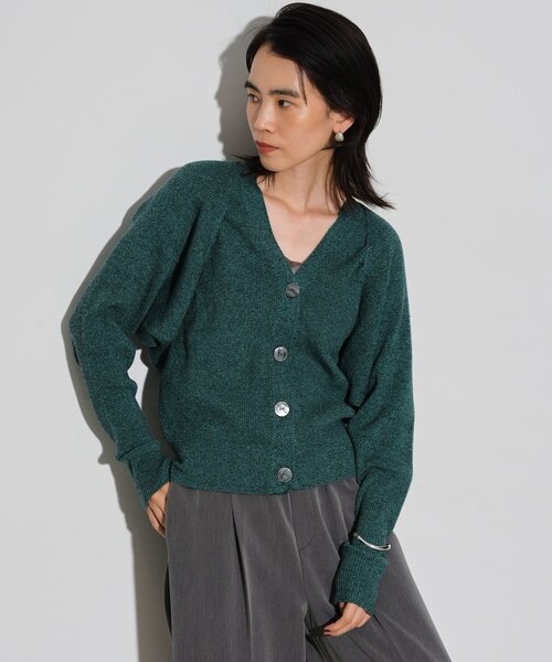 GALLEST（ギャレスト）の「ボレロツインニット（カーディガン/ボレロ・レディース・ベージュ系8/チャコール/モスグリーン系8・38）」の3枚目の写真