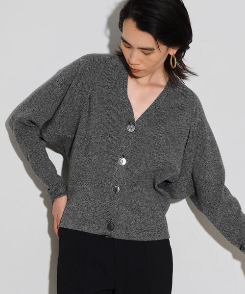 GALLEST（ギャレスト）の「ボレロツインニット（カーディガン/ボレロ・レディース・ベージュ系8/チャコール/モスグリーン系8・38）」の2枚目の写真