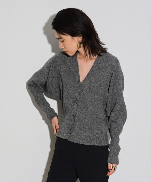 GALLEST（ギャレスト）の「ボレロツインニット（カーディガン/ボレロ・レディース・ベージュ系8/チャコール/モスグリーン系8・38）」の13枚目の写真