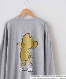 Tom&Jerry | Tom and Jerry Wide sleeve long-T / トムとジェリー オーバーサイズ ロングスリーブTシャツ unisex(Tシャツ/カットソー)