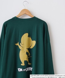 Tom and Jerry Wide sleeve long-T / トムとジェリー オーバーサイズ ロングスリーブTシャツ unisex