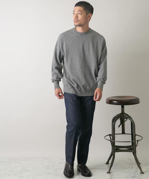 セール】『一部WEB限定カラー』綿カシミヤクルーネックニット（ニット