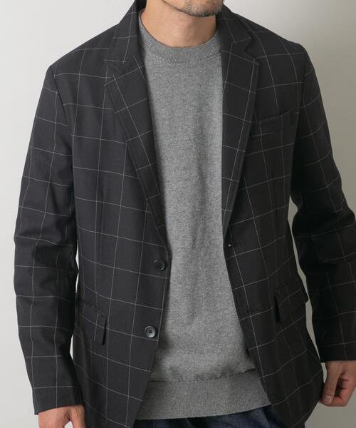 URBAN RESEARCH ROSSO MEN(アーバンリサーチロッソメン)の「『一部WEB限定カラー』綿カシミヤクルーネックニット(ニット/セーター・メンズ・ブルー/グリーン/グレー/アイボリー/ブラック・LARGE/MEDIUM)」の17枚目の写真