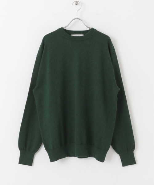 BRIEFINGカシミアニット新品未使用品 new basic カシミヤコットンクルーネックニット[URA4-22T015