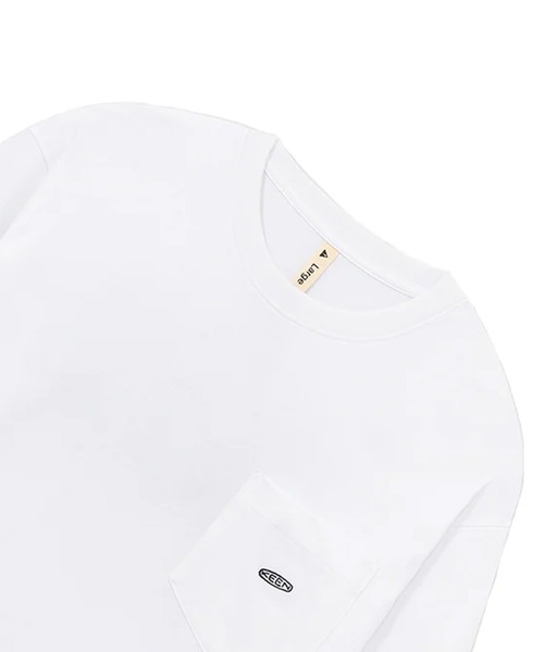 KEEN（キーン）の「KEEN/キーン 長袖 Tシャツ ロンT ポケT ポケット バックプリント ビッグシルエット 1029951/1028437/1028440/1031565（Tシャツ/カットソー・メンズ・ブラック/ホワイト/カーキ・M/L/XL）」の15枚目の写真