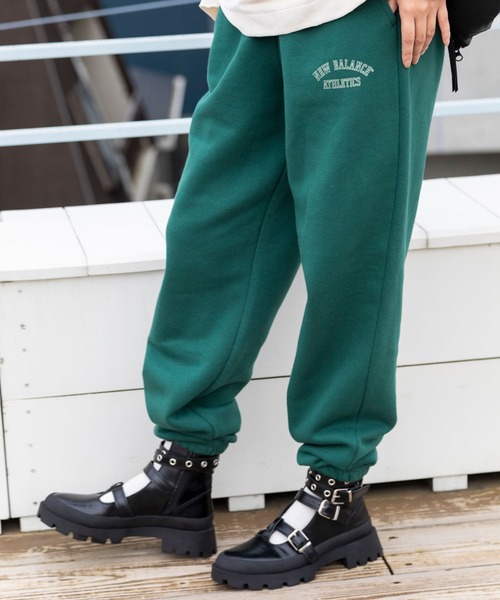 セール】グラフィックフレンチテリーパンツ(裏起毛)（スウェットパンツ