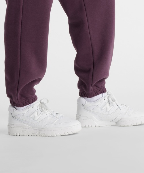 NEW BALANCE(ニューバランス)の「グラフィックフレンチテリーパンツ(裏起毛)(スウェットパンツ・レディース・グリーン/パープル/アイボリー・SMALL/MEDIUM/LARGE/X-LARGE)」の6枚目の写真