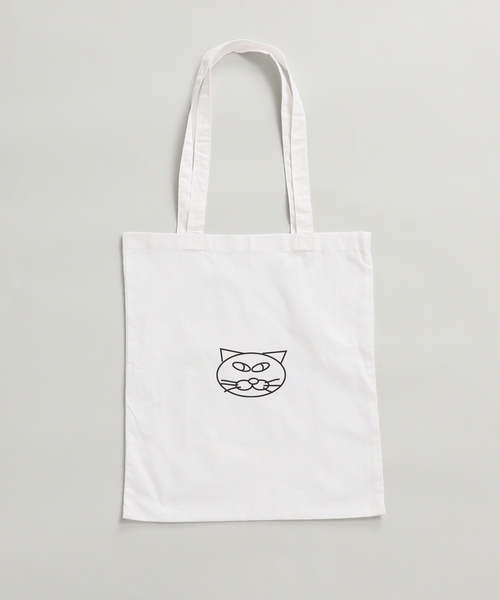 Charles Chaton(シャルルシャトン)の「CATS TOTE BAG(トートバッグ・レディース・ブラック/ホワイト・FREE)」の2枚目の写真