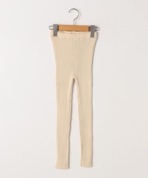 SHIPS（シップス）の「SHIPS KIDS:100～125cm / リブ レギンス（レギンス/スパッツ・キッズ・グリーン/ピンク系その他/ナチュラル/グレー・MEDIUM/SMALL）」の3枚目の写真