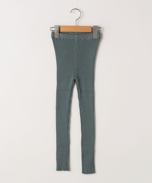 SHIPS（シップス）の「SHIPS KIDS:100～125cm / リブ レギンス（レギンス/スパッツ・キッズ・グリーン/ピンク系その他/ナチュラル/グレー・MEDIUM/SMALL）」の4枚目の写真