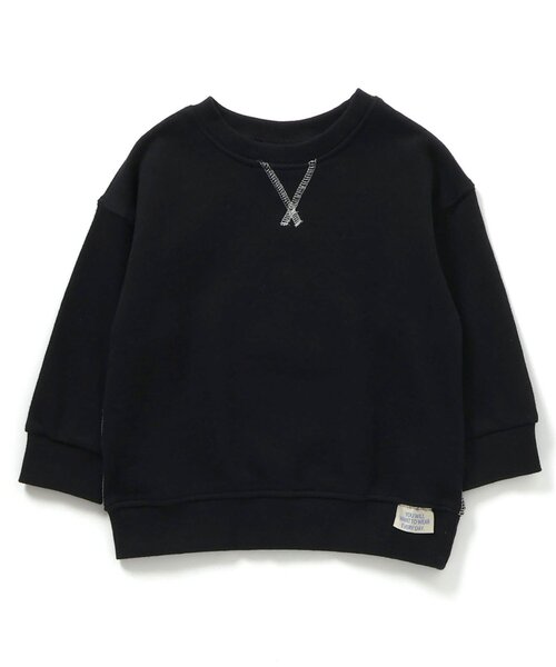 BREEZE(ブリーズ)の「【WEB限定】カラバリ ムジ&ボーダートレーナー(スウェット・キッズ・オレンジ/その他11/イエロー/グリーン/ピンク/ブラウン/レッド/サックスブルー/ブラック/オフホワイト/その他12/グレー/ブルー・100/150/120/90/140/110/130)」の17枚目の写真