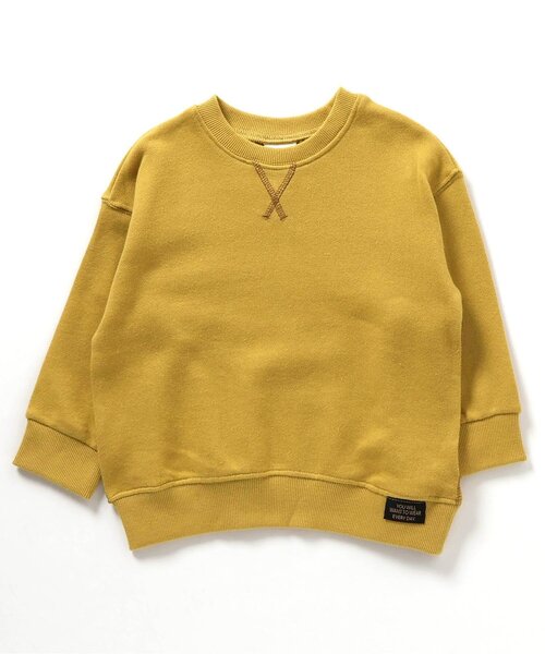 BREEZE(ブリーズ)の「【WEB限定】カラバリ ムジ&ボーダートレーナー(スウェット・キッズ・オレンジ/その他11/イエロー/グリーン/ピンク/ブラウン/レッド/サックスブルー/ブラック/オフホワイト/その他12/グレー/ブルー・100/150/120/90/140/110/130)」の20枚目の写真