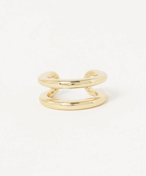 ROYAL FLASH(ロイヤルフラッシュ)の「Nothing And Others/ナッシングアンドアザーズ/Simple 2line PRing(イヤーカフ・レディース・ゴールド/シルバー・F)」の5枚目の写真