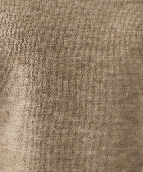 OPAQUE.CLIP（オペークドットクリップ）の「◆《美人百花掲載》アシメフリルミドルゲージニット【洗濯機洗い可】（ニット/セーター・レディース・グレー/ネイビー/ベージュ・38/36/40）」の11枚目の写真