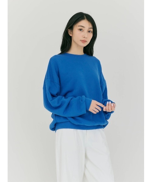 BLUE×PALANG(ブルーパラン)の「LOGO SWEATSHIRT(スウェット・レディース・ロイヤルブルー/チャコール/アクア/ライトブルー/ネイビー・FREE)」の14枚目の写真