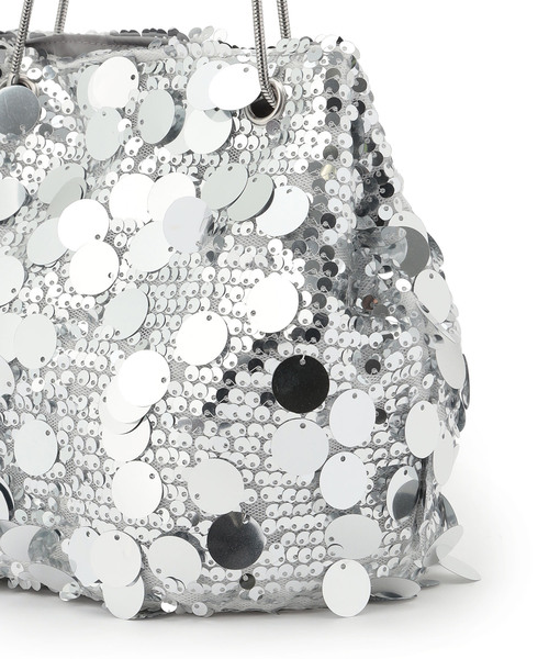 ELLEgirl(エルガール)の「2wayスパンコールチェーンバッグ(トートバッグ・レディース・シルバー/ブラック・FREE)」の16枚目の写真