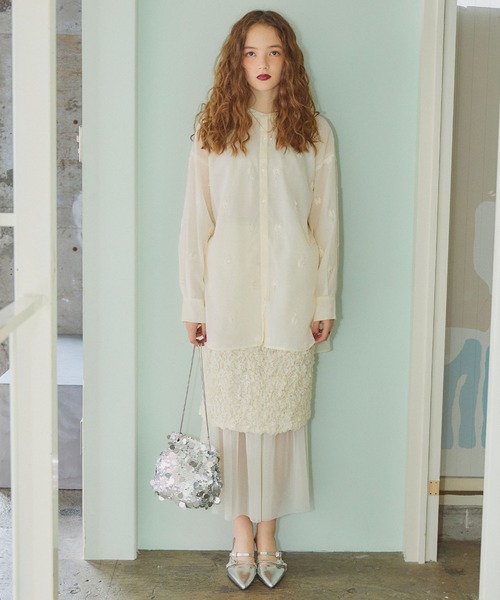 ELLEgirl(エルガール)の「2wayスパンコールチェーンバッグ(トートバッグ・レディース・シルバー/ブラック・FREE)」の11枚目の写真