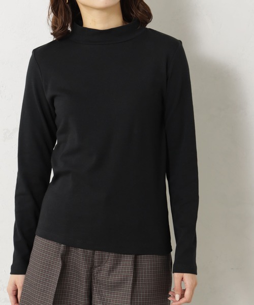 FOUND GOOD（ファウンドグッド）の「ショウシュウハイネックT（その他トップス・レディース・ブラック/ベージュ/ホワイト系5/グレー系8・S/M/L）」の2枚目の写真