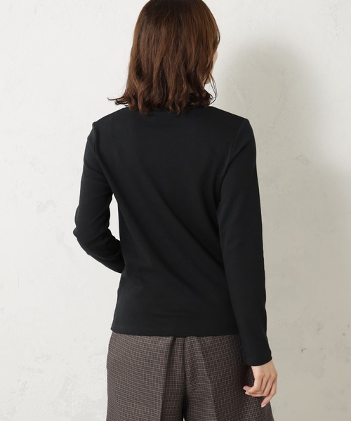 FOUND GOOD（ファウンドグッド）の「ショウシュウハイネックT（その他トップス・レディース・ブラック/ベージュ/ホワイト系5/グレー系8・S/M/L）」の9枚目の写真