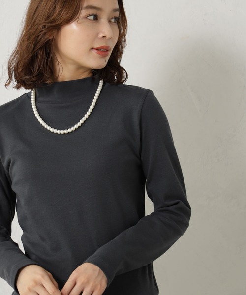 FOUND GOOD（ファウンドグッド）の「ショウシュウハイネックT（その他トップス・レディース・ブラック/ベージュ/ホワイト系5/グレー系8・S/M/L）」の13枚目の写真