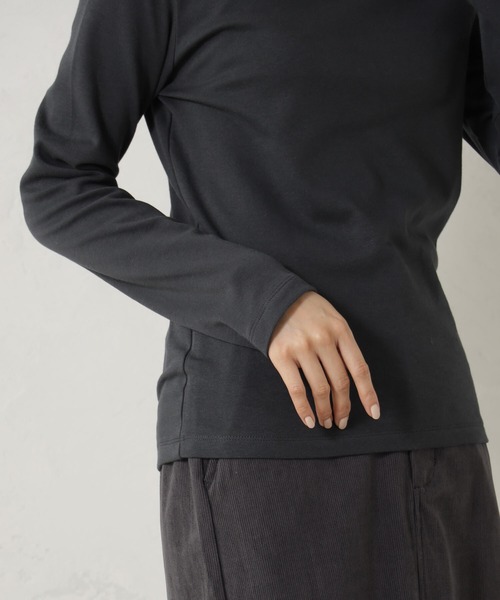 FOUND GOOD（ファウンドグッド）の「ショウシュウハイネックT（その他トップス・レディース・ブラック/ベージュ/ホワイト系5/グレー系8・S/M/L）」の14枚目の写真