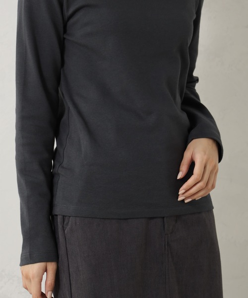 FOUND GOOD（ファウンドグッド）の「ショウシュウハイネックT（その他トップス・レディース・ブラック/ベージュ/ホワイト系5/グレー系8・S/M/L）」の15枚目の写真