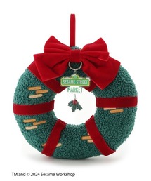 SESAME STREET（セサミストリート）の「【クリスマス】ぬいぐるみリース（インテリア雑貨）」