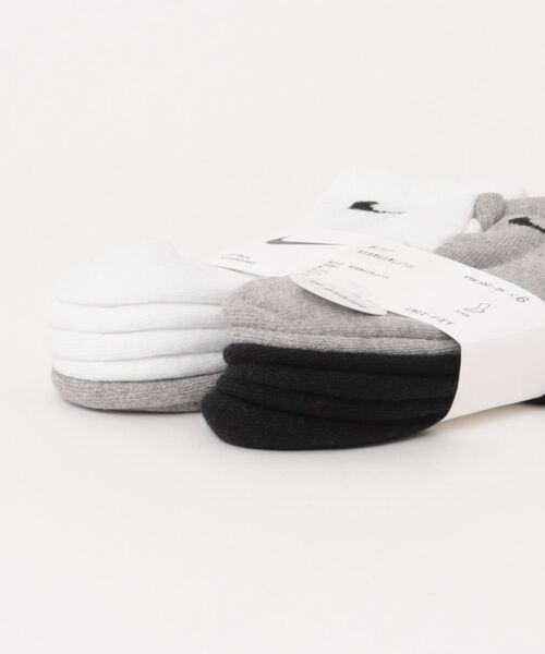 NIKE（ナイキ）の「【NIKE】NHB DF PERFORMANCE BASIC QUATR/ソックス/キッズ/6足セット（ソックス/靴下・キッズ・ブルー/ブラック・17-20.5cm）」の4枚目の写真